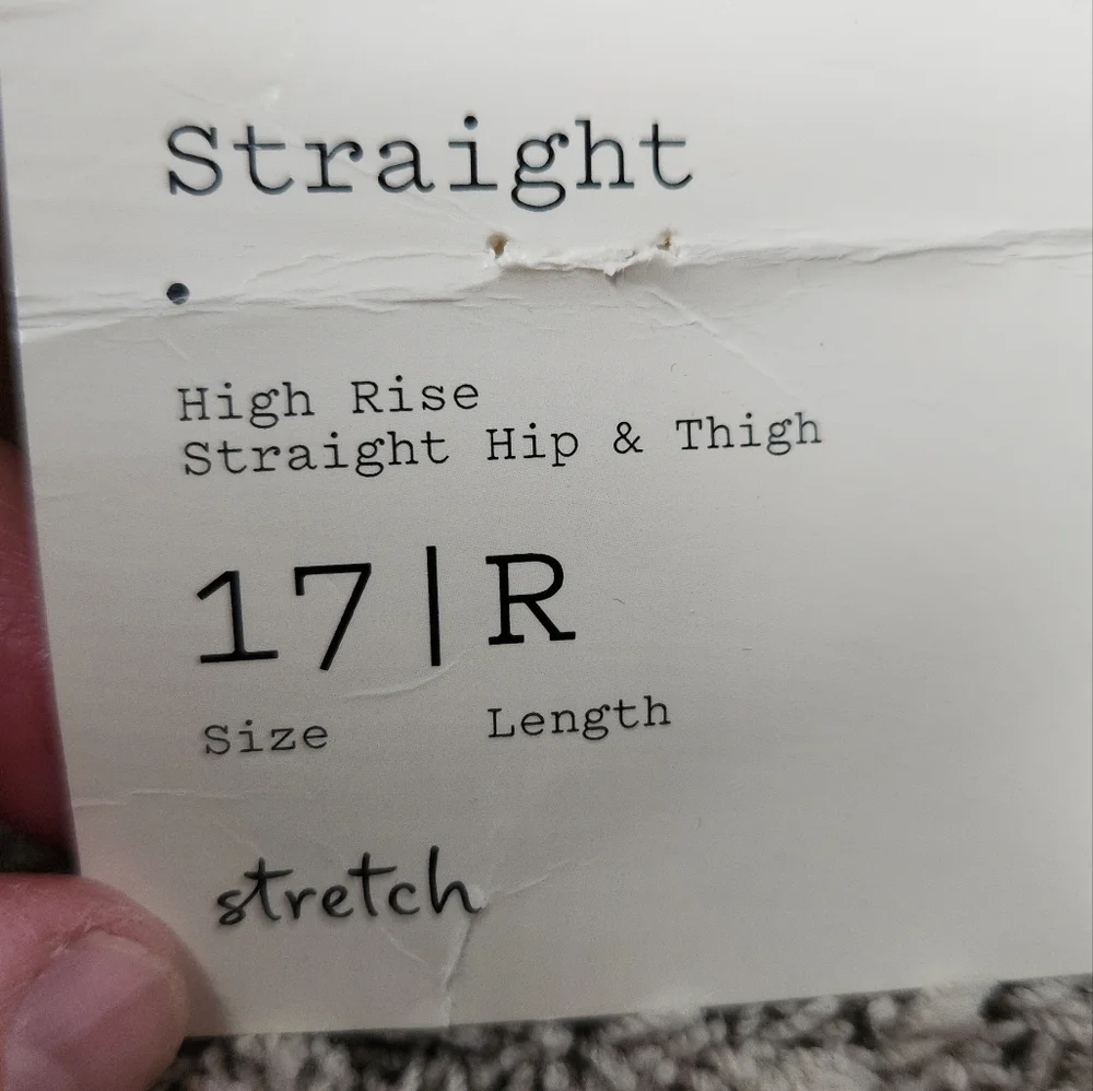 Women's High-Rise Straight Ankle Chino Pants - A New Day Tan 17 - Picture 16 of 16